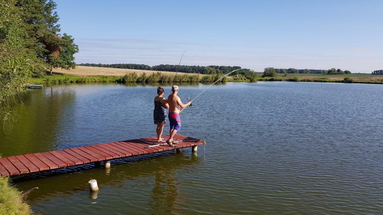 Stawy U Sikory - Dom Rybak - Agroturystyka I Lowisko Nowa Wies  Exteriér fotografie